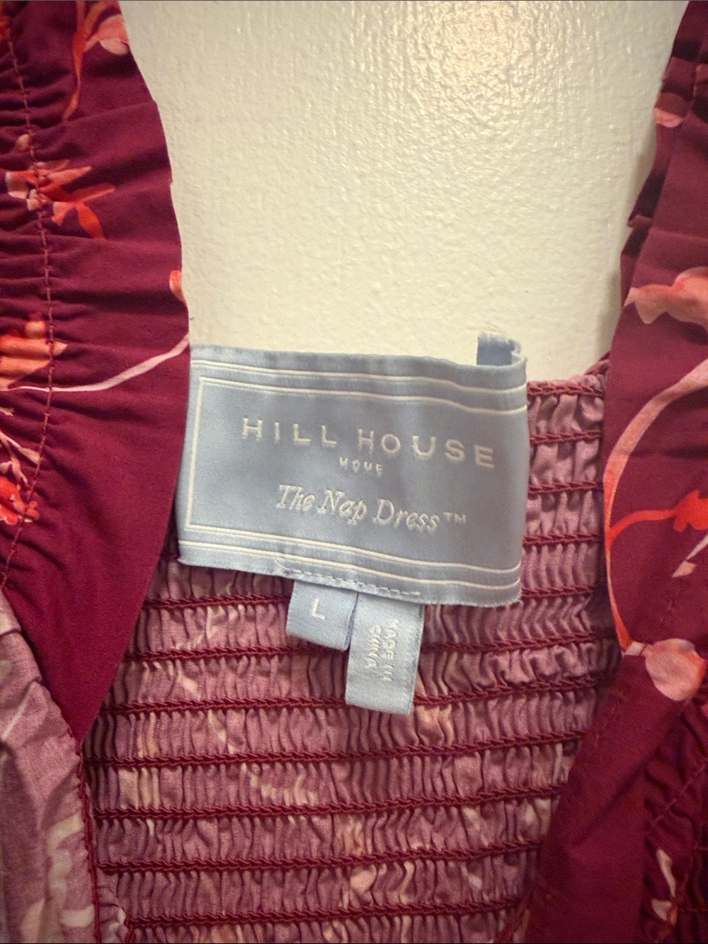 Hill House Ellie in Burgundy - Picture 2 of 2